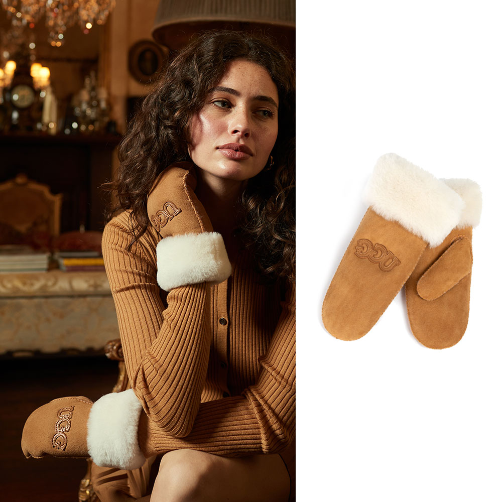 [무료배송] 호주정품 오즈웨어 쉐어링 벙어리 양털 장갑 OZWEAR UGG CS076