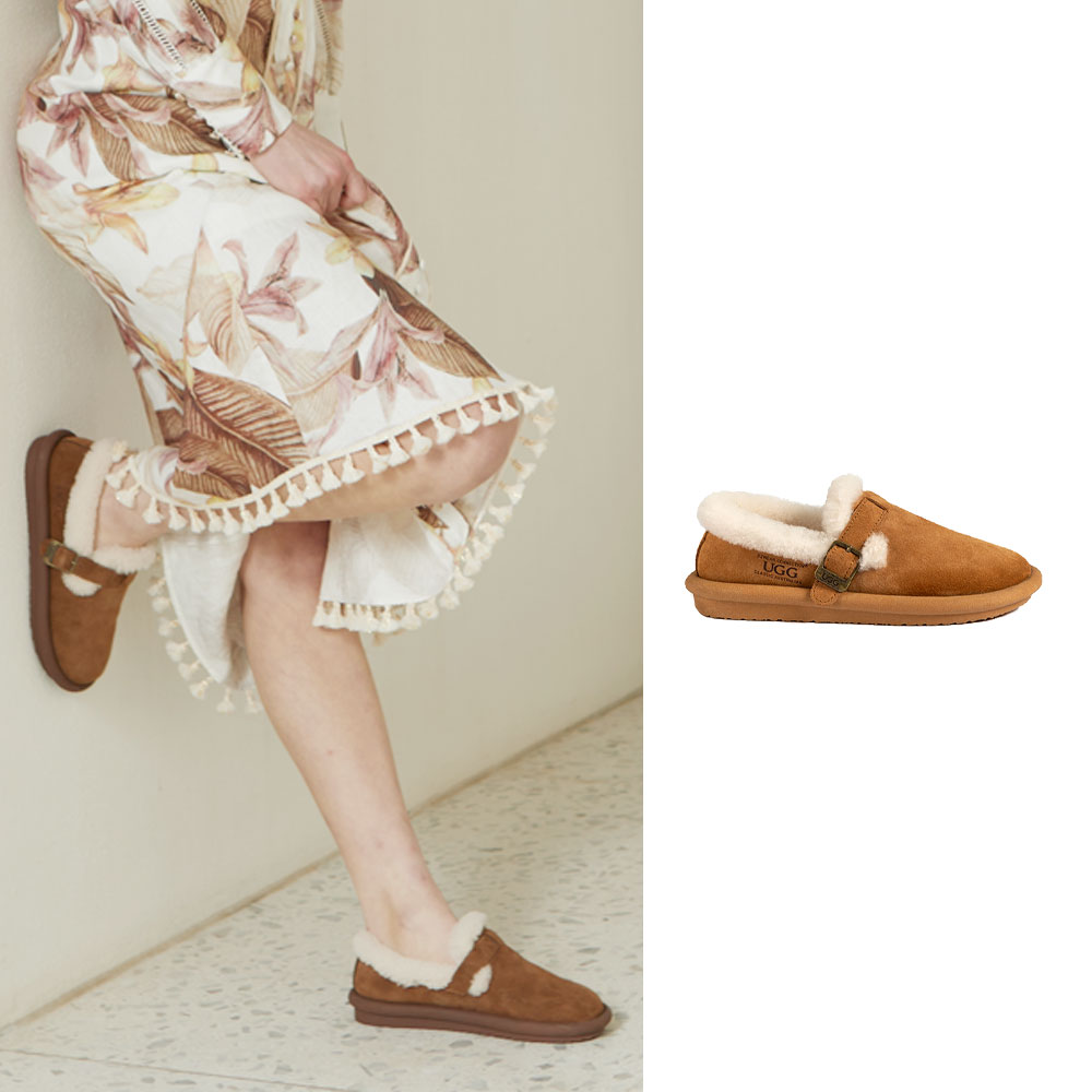 [무료배송] 호주정품 오즈웨어 어그 카멜리아 스웨이드 로퍼 OZWEAR UGG OB822