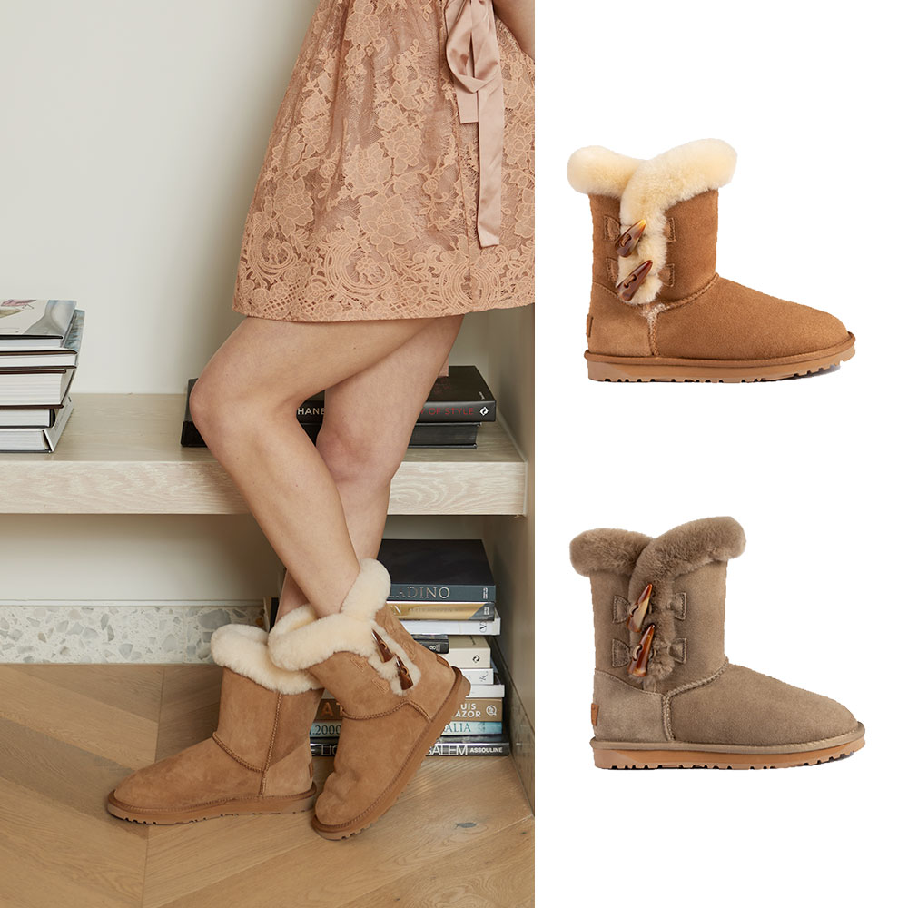 [무료배송] 호주정품 오즈웨어 어그 혼즈 버튼 부츠 OZWEAR UGG OB804