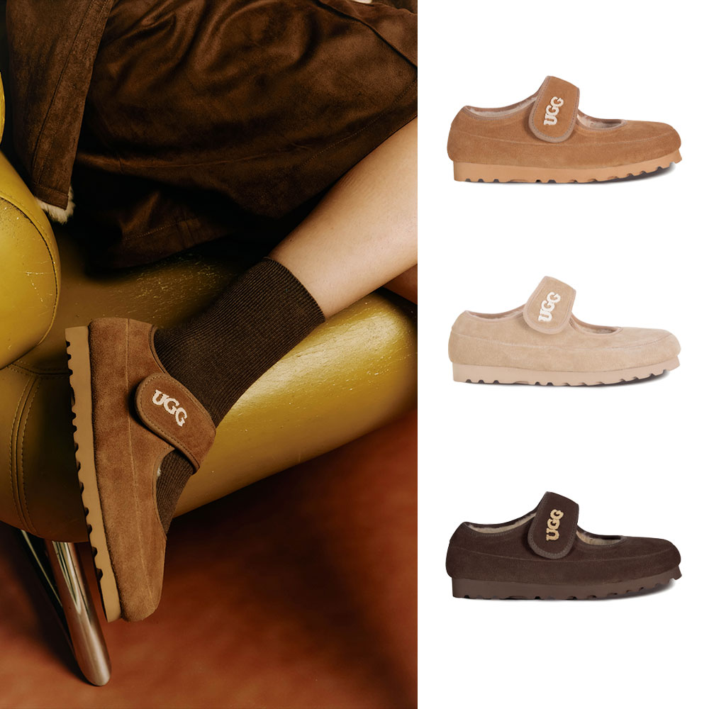 [무료배송] 호주정품 오즈라나 클래식 로고 메리제인 어그 슈즈 (굽 2cm) OZLANA UGG OZ1012