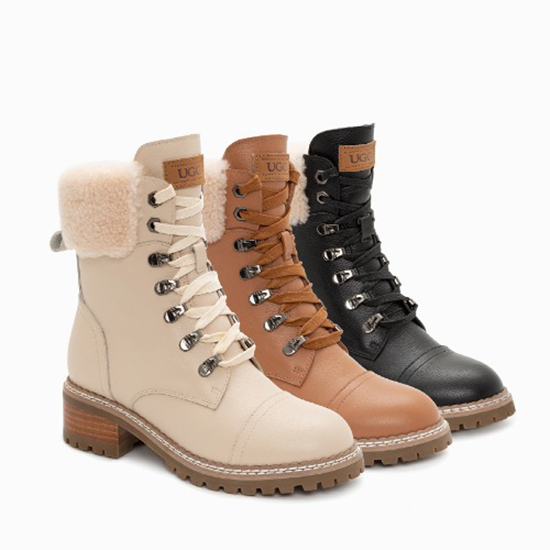 [무료배송] 호주정품 오즈웨어 라일릭 앵클 지퍼 어그 부츠 (굽4.5cm) OZWEAR UGG LYRIC OB720