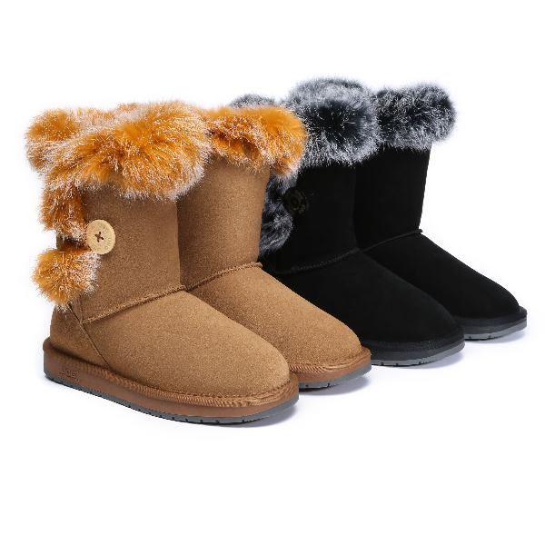 [무료배송] 호주정품 에버어그 도나 소가죽 버튼 어그 부츠 AS UGG DONNA 521009