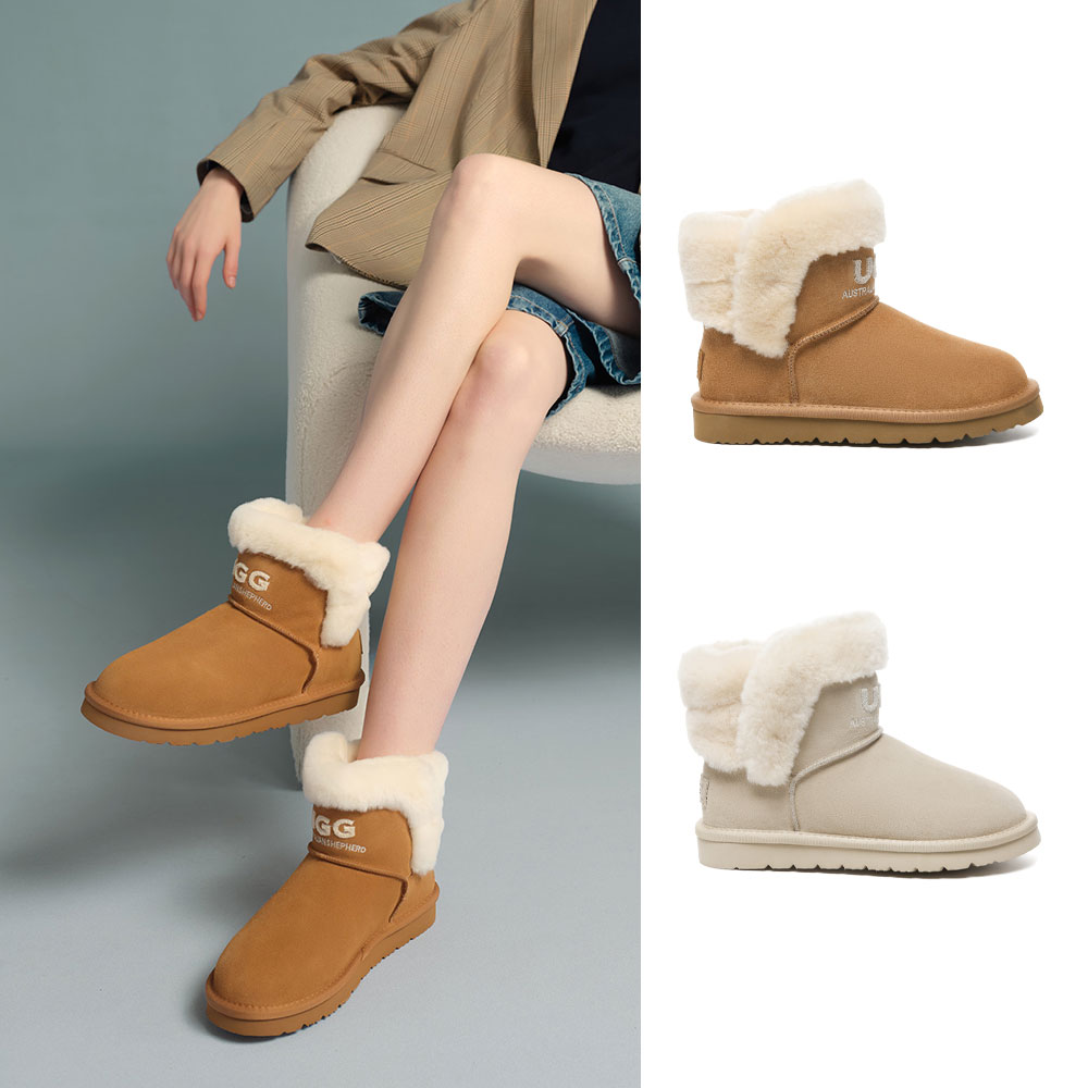 [무료배송] 호주정품 에버어그 오써 양털 니트로고 부츠 AS UGG AS3082