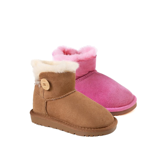 [무료배송] 오즈웨어 키즈 어린이 클래식 어그 미니 버튼 부츠 OZWEAR UGG OB056 II
